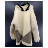 Posh House of Anchorage, AK heavy wool hoodie size