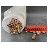 Assorted ammo and bullet tips NO SHIPPING