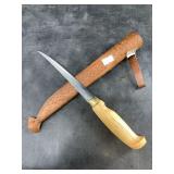 J. Marttiini of Finland traditional filet knife wi