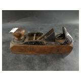 Small antique wood planar missing blade and wedge.