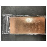 1 pound bar of .999 fine copper