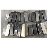 Massive lot of mixed handgun magazines, various ca