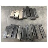 Massive lot of mixed handgun magazines, various ca
