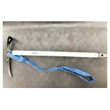 Stubai Black and Wite ice axe with an aftermarket