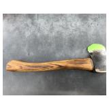 An Antique Plumb Splitting hatchet- heavily used,