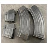 Four AK magazines 2  30 rounds, and 2   10 rounds