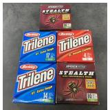 Assorted fishing line