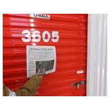 Unit 3605 (10x5x9) *PLEASE NOTE: All items must be