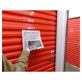 Unit 2411 (5x5x8) *PLEASE NOTE: All items must be