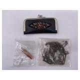 Lot with vintage grooming kit, an ancient ivory pe