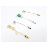 4 Stick pins