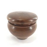 Arnold Geiger of AK hand turned lidded jewelry dis