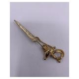 Very unique style stick pin in shape of sword goin