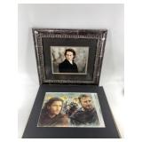Assorted prints and posters of Orlando Bloom and J