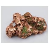 Chunk of copper ore, about 1.5" long