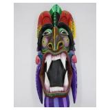 Costa Rican wall hanging mask