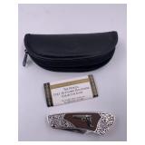 Franklin Mint collectors knife commemorating Colt