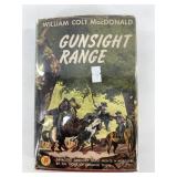 Gun Sight Range by William Colt MacDonald book, Fi