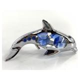 24kt Gold-Plated dolphin
