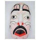 Pacific Northwest Canadian First Nation wood wall