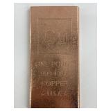 1 Pound of .999 fine copper