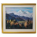 Betty Atkinson original oil on canvas, "Elusive Gi