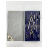Partial drafting set mfg. by Alvin in W. Germany