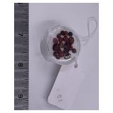 10.5cts of faceted garnets