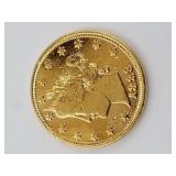 1883 no cents racketeering nickel with proper gold