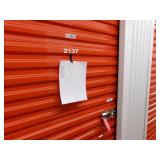 Unit 2137 (5x5x8) *PLEASE NOTE: All items must be
