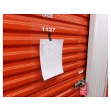 Unit 1127 (5x10x10) *PLEASE NOTE: All items must b