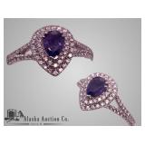 Platinum natural unheated kashmir color change sap Platinum natural unheated kashmir color change sap