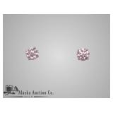 18K white gold round brilliant cut diamond earring 18K white gold round brilliant cut diamond earring