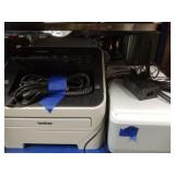 Brother Laser FAX/ Super G3 model 2840 and an HP D