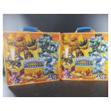 2 Skylanders Giant games with pieces