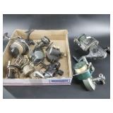 Variety of fishing reels