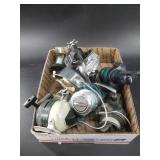 Variety of fishing reels