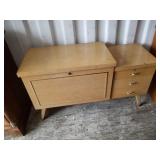 Lane mid century modern "Aroma Tite" wood cedar ch