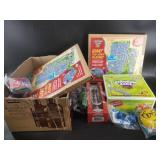 Assortment of toys and games