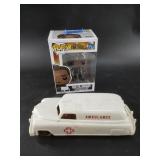 Lot with vintage toy and a Funko Pop