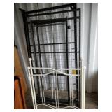 Vintage day bed with trundle bed, hardware include