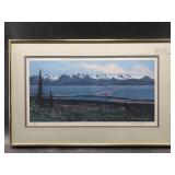 Jon Van Zyle signed and numbered print,  "Alaska 
