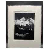 Karl Herrmann signed photograph "Reflection-Annapu