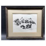 Charles B. Tuckfield Jr. print of The Feast Mark I