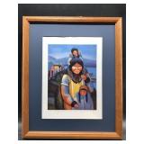 Claire Feges signed and numbered print  "Kotzebue