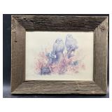 Doug Lindstrand signed and framed print, 18" x 21.