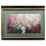 Dale Niebregge signed print, "Transition" matted a