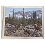 Paul Calle signed and numbered print  "Where Eagle