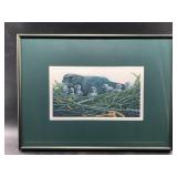 Yvonne Davis signed Artist Proof, "The Middle Chil