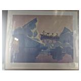 Fred Machetanz signed and numbered print  814/950,